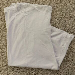 Lands End White Tunic Tee